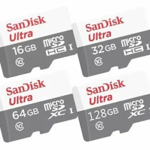 00% Original 128GB SanDisk Ultra UHS-I microSDXC Memory Card - 100MB/s